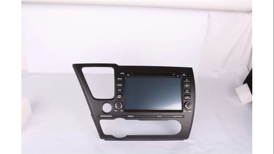 Sale Android 9.0 Car DVD Player for Honda Civic Saloon 2013 2014 2015 with GPS Navigation Radio Disc SD Tocuh Screen Audio Stereo CD 15