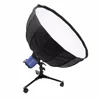Meking – Support de lumière de roue à roulettes 8 pouces, Support pliable pour boîte à lumière Flash pour éclairage de fond bas ► Photo 1/6