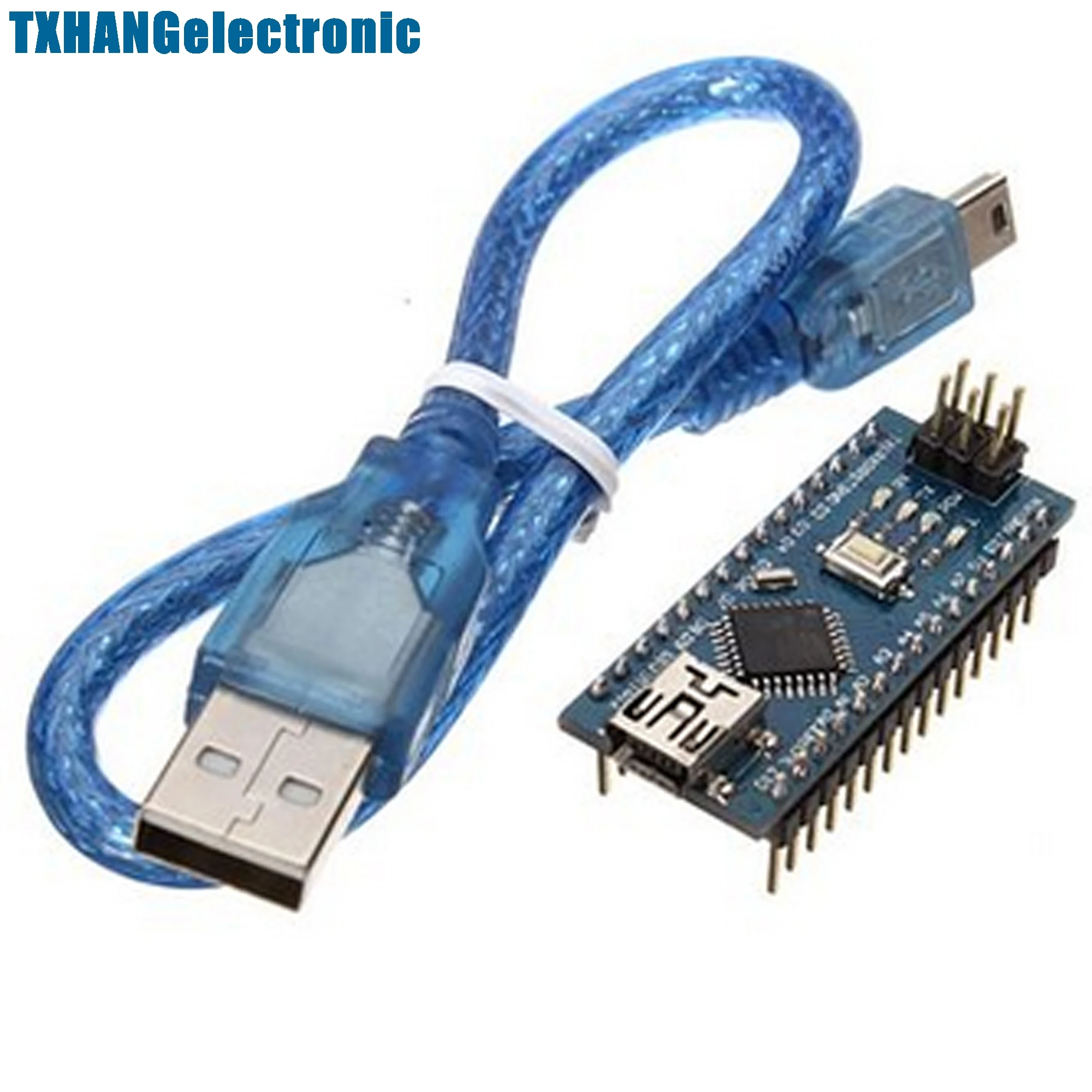 

10PCS CH340 USB Nano V3.0 ATmega328P 5V 16M Micro-Controller Board +Cable