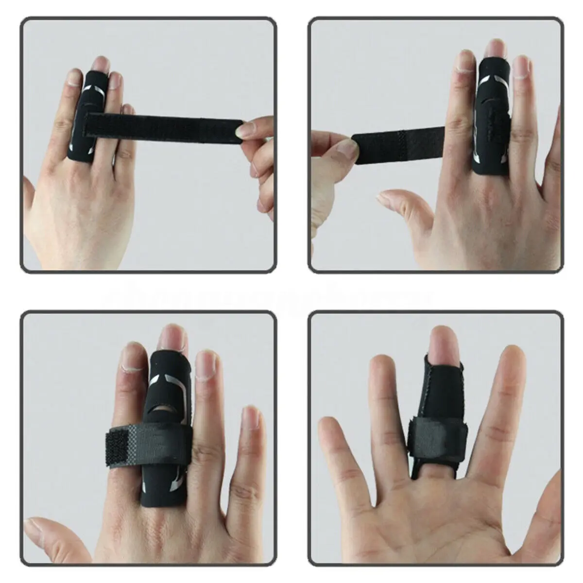 Дышащая нейлоновая защита для пальцев бандажная поддержка Спортивный артрит баскетбольная волейбольная повязка