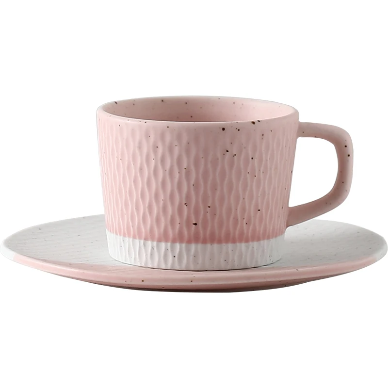 Новинка, керамическая кофейная кружка в скандинавском стиле, набор, креативная чашка для молока, чая, завтрака, послеобеденная чайная посуда, Tazas De ceramic a Creativas, кружки