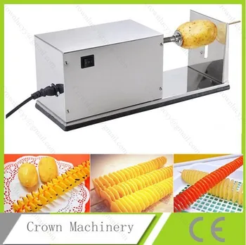 

Electric potato spiral cutting machine;Twist Potato Maker Machine