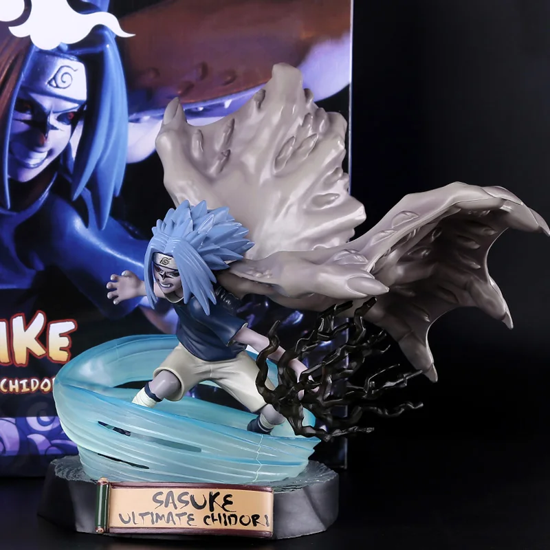 sasuke ultimate chidori statue