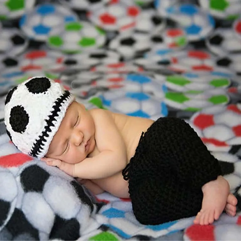 New Infant Hot Baby Sport Style Newborn Photography Props Football