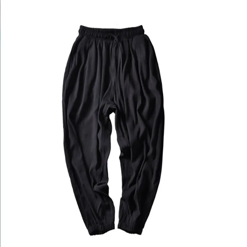 

New list Pantyhose tide loose big crotch cross-pants high quality hanging crotch harem radish wide leg Lantern pants