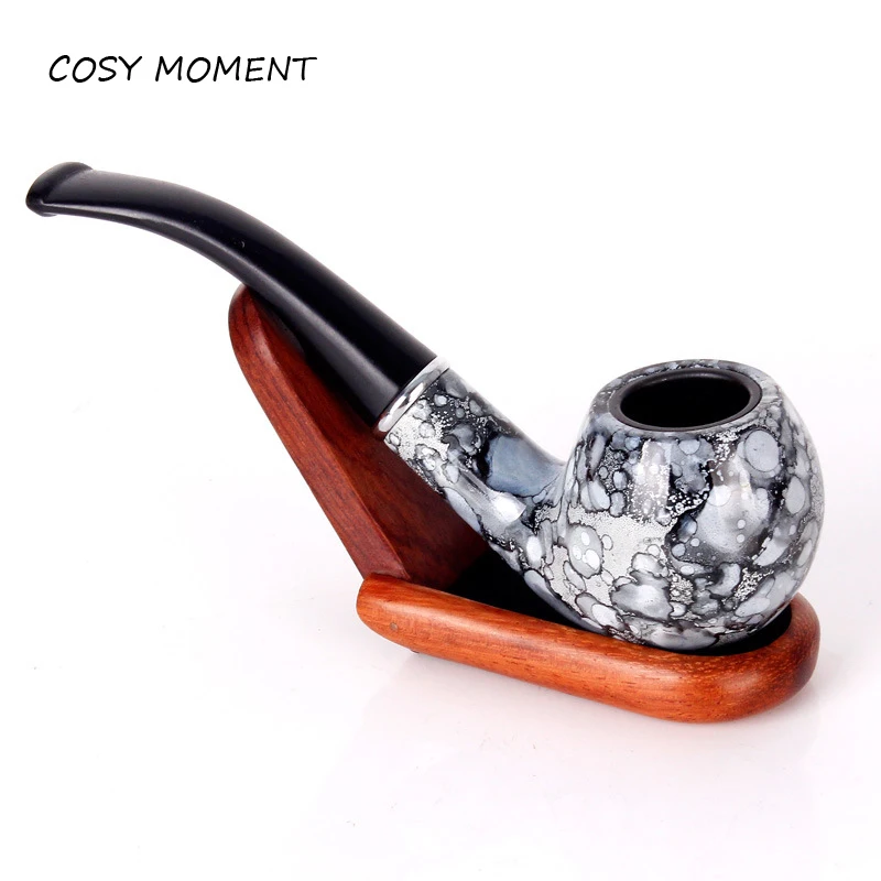 Buy COSY MOMENT Imitation marble Tobacco Pipe Straight