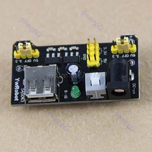 

New Breadboard Power Supply Module Shield 3.3V 5V MB102 Solderless Bread Board