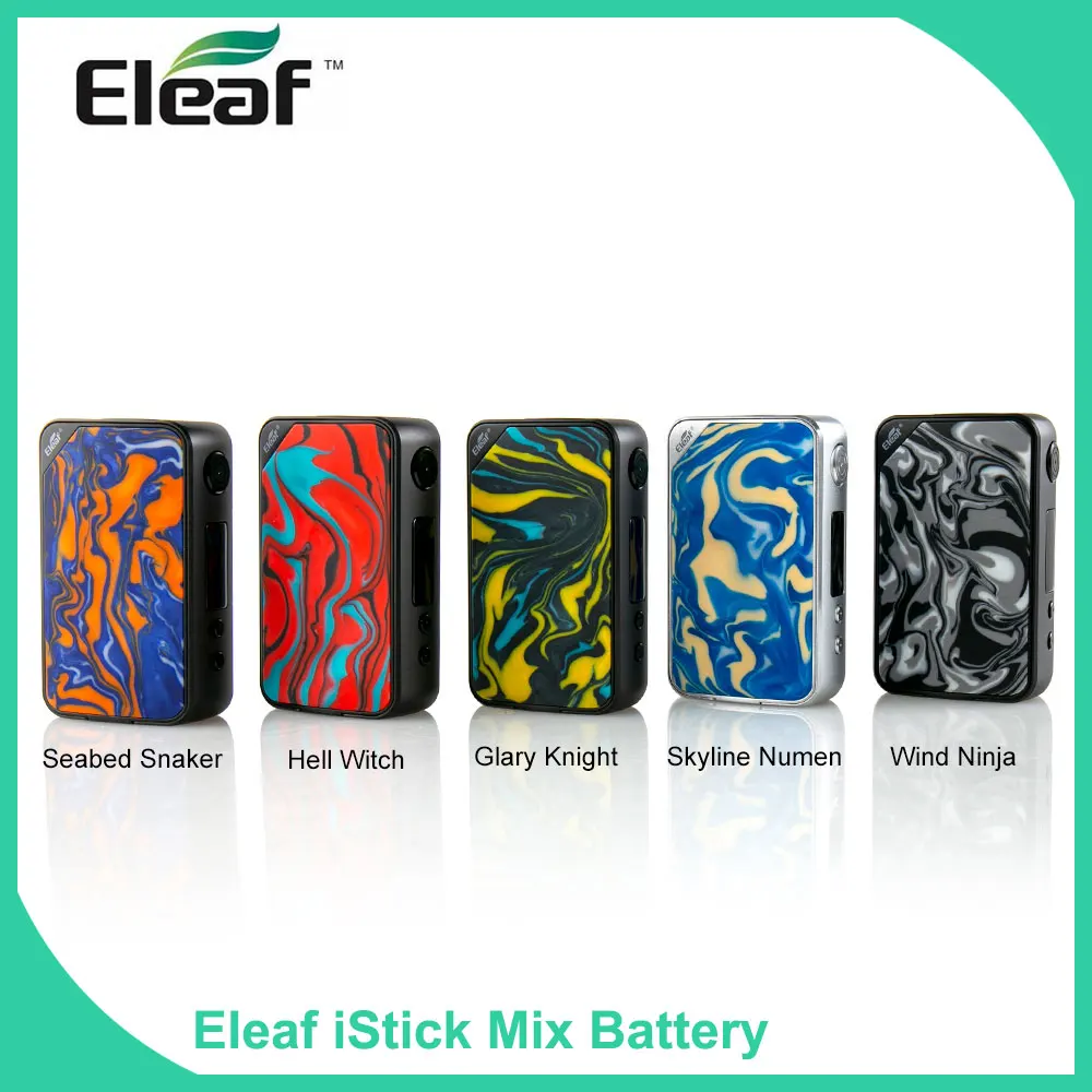 Оригинальная электронная сигарета Eleaf iStick Mix Box Mod Max Output 160 Вт VW/TC/Power Mode|Моды для