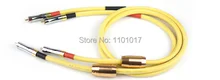 Aucharm AURSCR2 RCA Interconnect Signal Cable HIFI EXQUIS Pure 4N Red Copper Silver Plated Wire