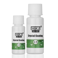 9 H Кристальное покрытие Автомобильная Полировочная жидкость для экрана керамическая гидрофобная антицарапина керамическое покрытие инструмент для ухода за авто