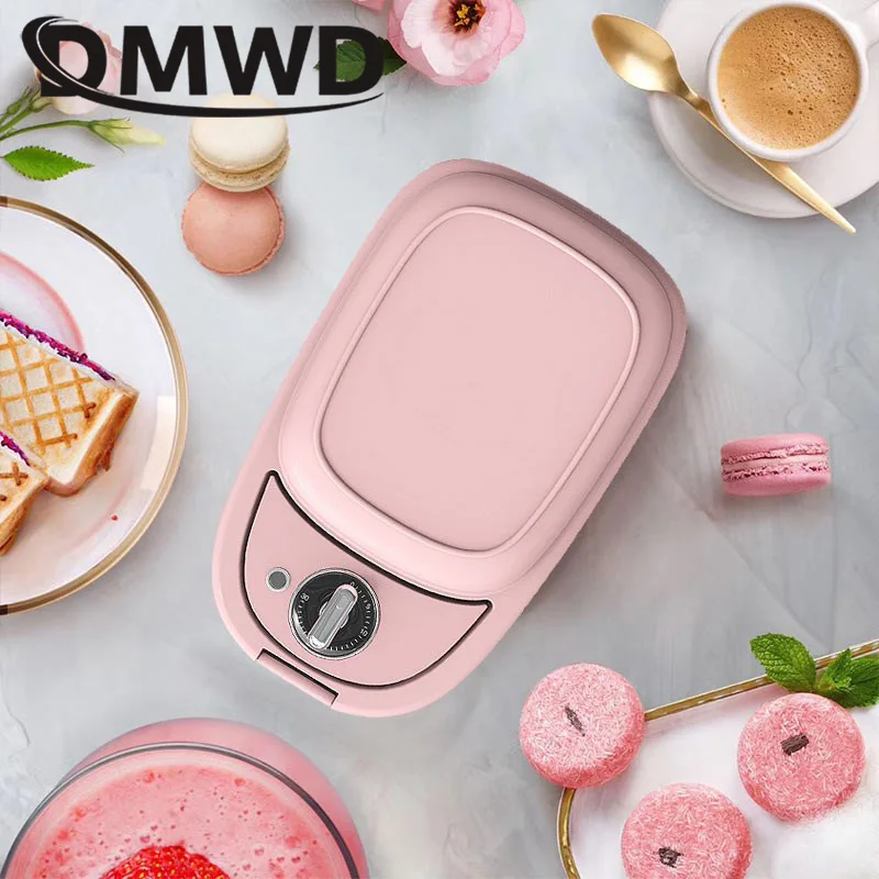 DMWD, антипригарная Бутербродница, электрическая вафельница, многофункциональная, Eggette, Пончик, такояки, сковорода-гриль, леденец, торт, посуда