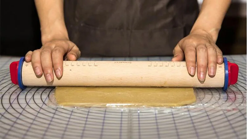 WALFOS новое качество DIY кухонная Скалка помадка паста торт ролик инструмент для выпечки торта-деревянная Скалка