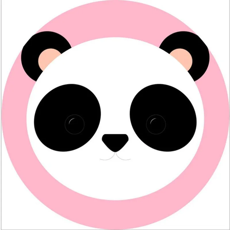 Ванная комната дети мультфильм нескользящий коврик для дома спальня кухня пол дверь коврик большой размер 200 см диаметр ковры для гостиной