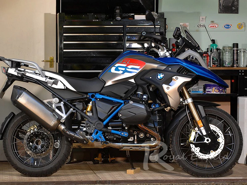 Выхлопной глушитель для Мотоцикла BMW R1200gs R1250gs ADV выхлопной ручной работы с