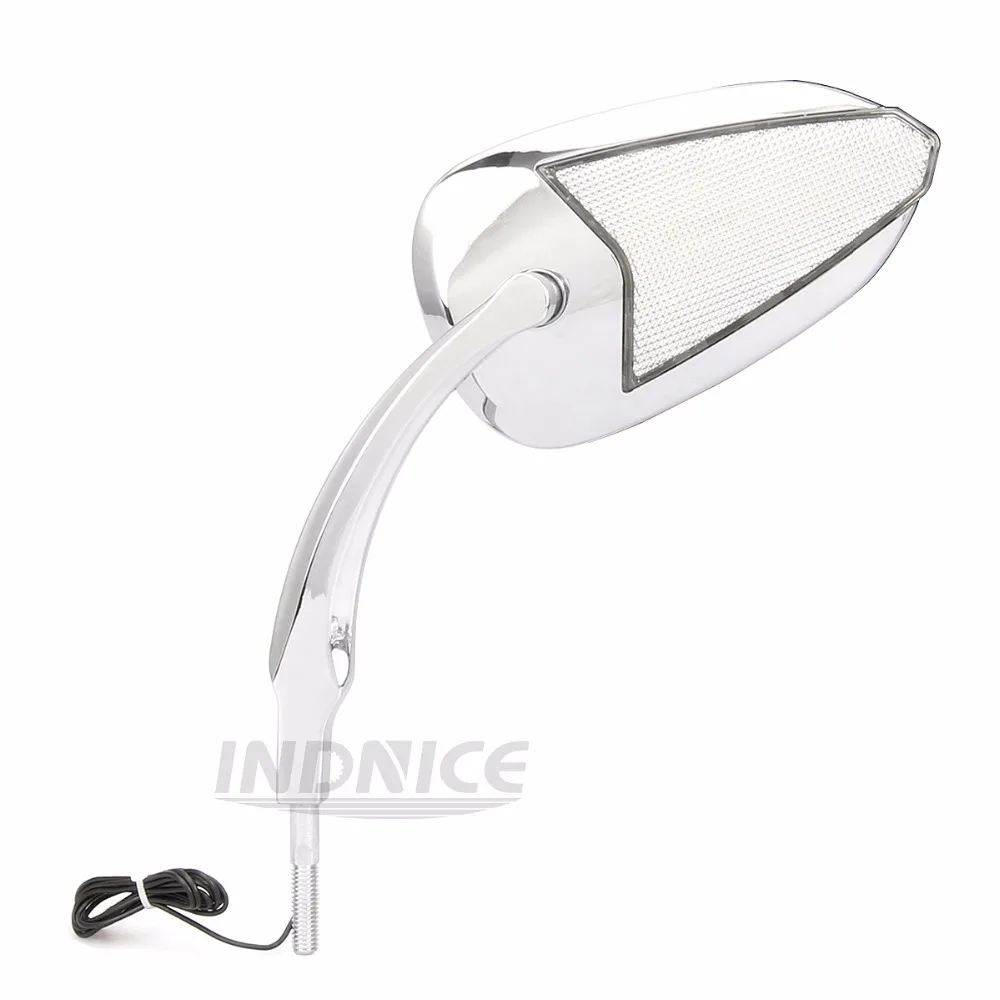  Sequential arrow LED Turn Signal mirrors for harley dyna arrow led mirrors harley softail arrow led - 32859262164