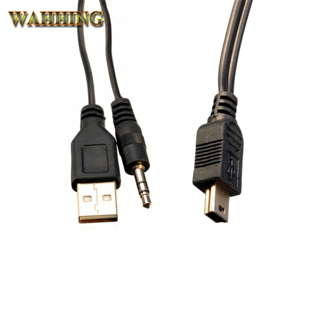 3.5mm Male to Micro USB Male Audio AUX Adapter Connector Cable 40cm -  AliExpress