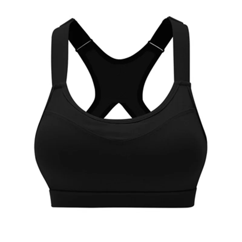 

Plus Size Breathable Sports Bra Women Top Seamless Gym Tank Top Running Workout Sport Lingerie Push Up Padded Fitness Yoga Bra