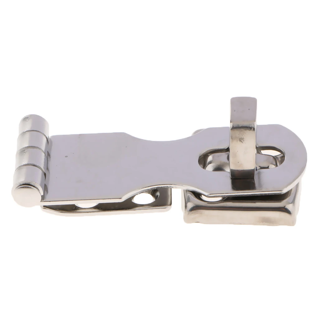 Marine 304 Stainless Steel Cabinet Door Swivel Safety Clasp Latch Hasp Durable Boat Parts Accessories