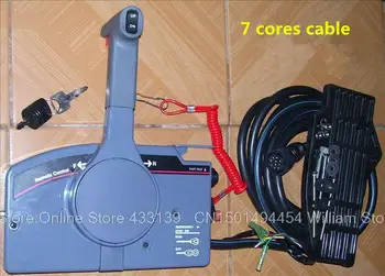 

Free shipping Yacht outboard motor outboard engine control box set with 7 /10 cores cable
