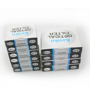 

Camera filter 10pcs Kenko 37/40.5/43 46 49/52/55/ 58 mm UV Filter lens SLIM-UV MRC-UV 37- 52mm For Digital Camera