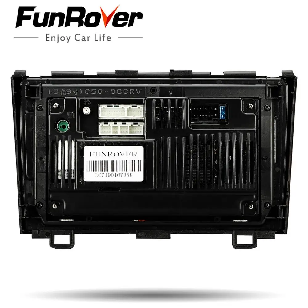 Flash Deal Funrover IPS Android 8.0 Car dvd multimedia player For Honda CRV 2006-2011 with car radio video player gps navigation 2 din RDS 5
