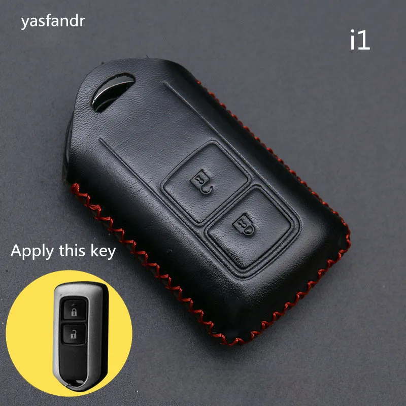 Автомобильные аксессуары чехол для ключей araba aksesuar Toyota 2 кнопки Camry Highlander Yaris ZE