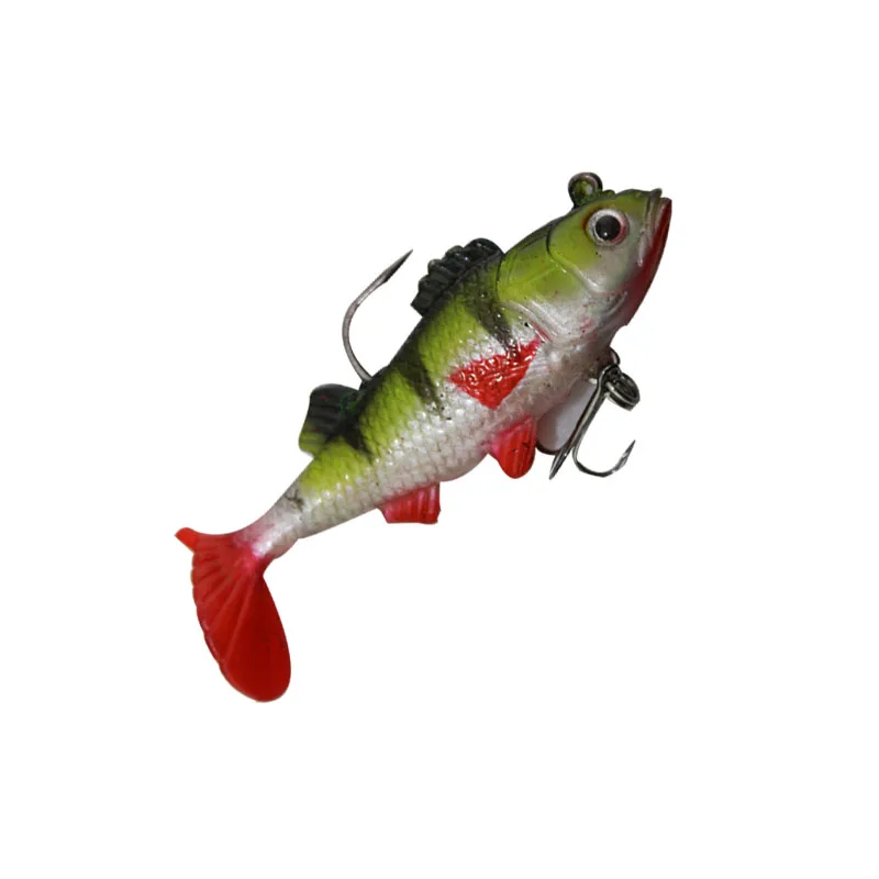 YeMuLang 1PCS Soft Fishing Lures Swimbait Crankbait Wobbler Isca Artificial Bait With Hooks Tackle BB037 | Спорт и развлечения