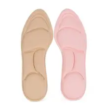 1 пара, дышащие женские стельки для обуви на высоком каблуке, мягкая губчатая обезболивающая Массажная обувь для ног, подушечки, инструменты для ухода за ногами, женские стельки