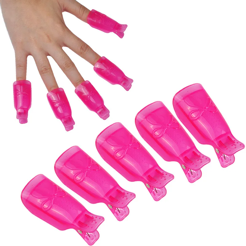 Nail Art Soak Off Clip Cap