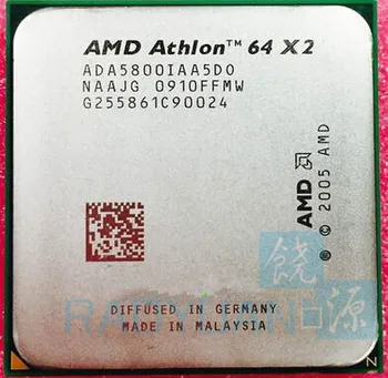

AMD Athlon 64 X2 5800+ 3 GHz Dual-Core CPU Processor ADA5800IAA5DO Socket AM2
