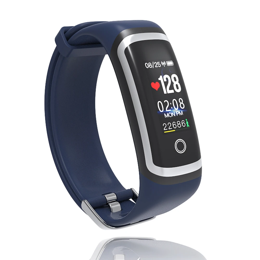 

Bicycle Computer Bracelet Heart Rate Blood Pressure Calorie Sleep Monitor Remote Photo Taking Messages Calls Reminder Pedometer