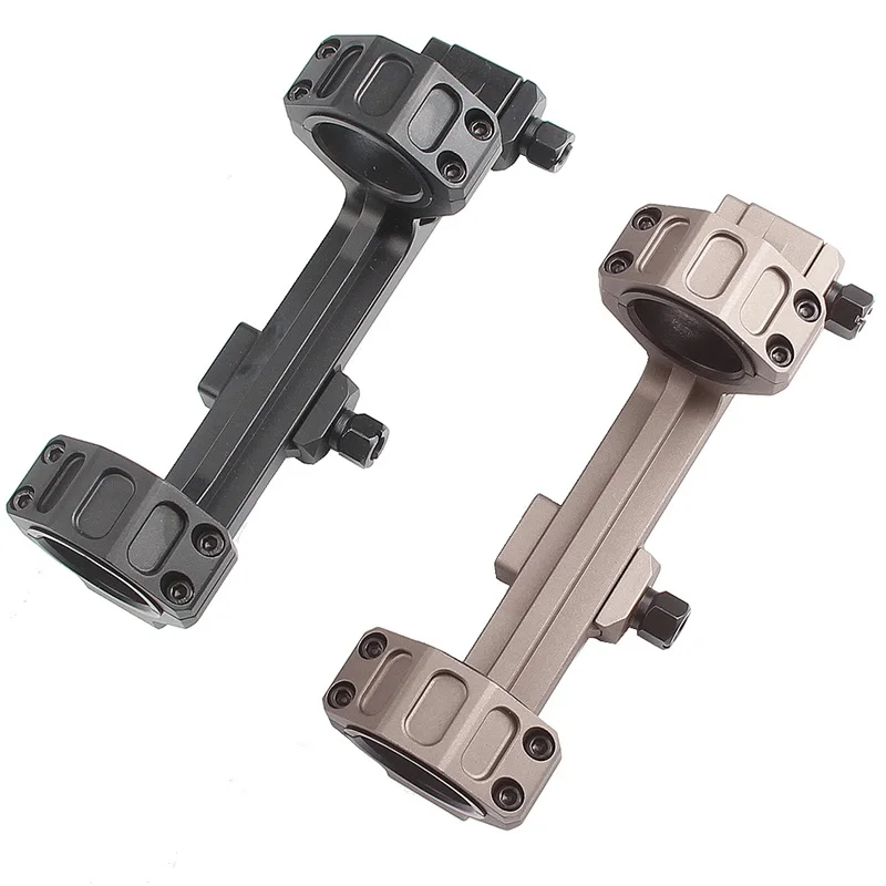 Extend Dual Ring Automatic AR15 M4 M16 Optics Defense Rifle Optical Scope Mount 1 Inch 30mm Picatinny Weaver Rail 20MM Ring Mount with Bubble Level RL2-0028-07