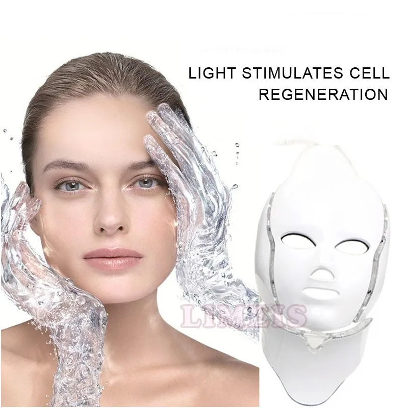 photon led 7 color facial mask 7
