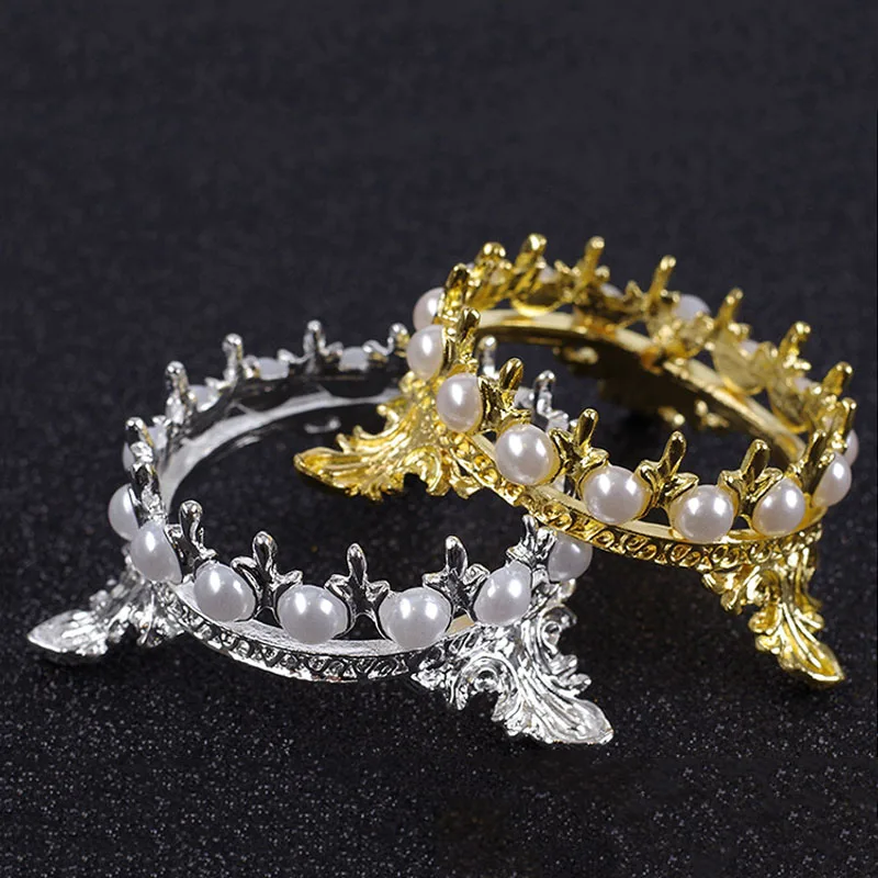 

1pcs Crown Design Nail Art Brush Holder Set Pen Displayer Stand Tools Acrylic UV Gel Brush Rest Holders for Nail Decorations