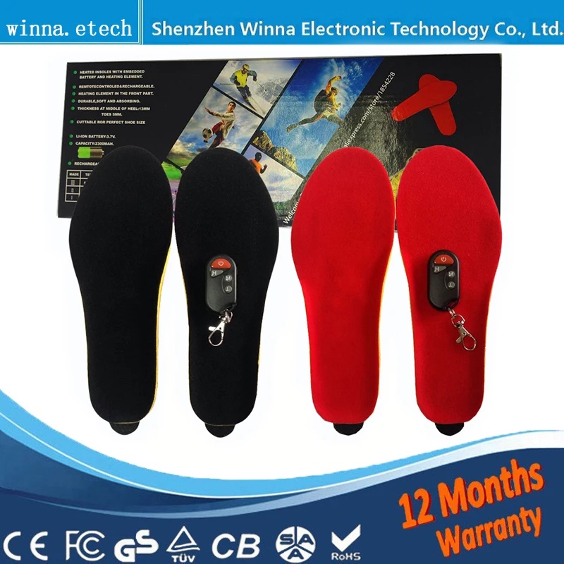 

2017 NEW ARRIVAL BEST GIFT USB Electric Heated Insoles For flat Shoes Boots pad Keeping Feet Warm Free Shipping SIZE 40-45#