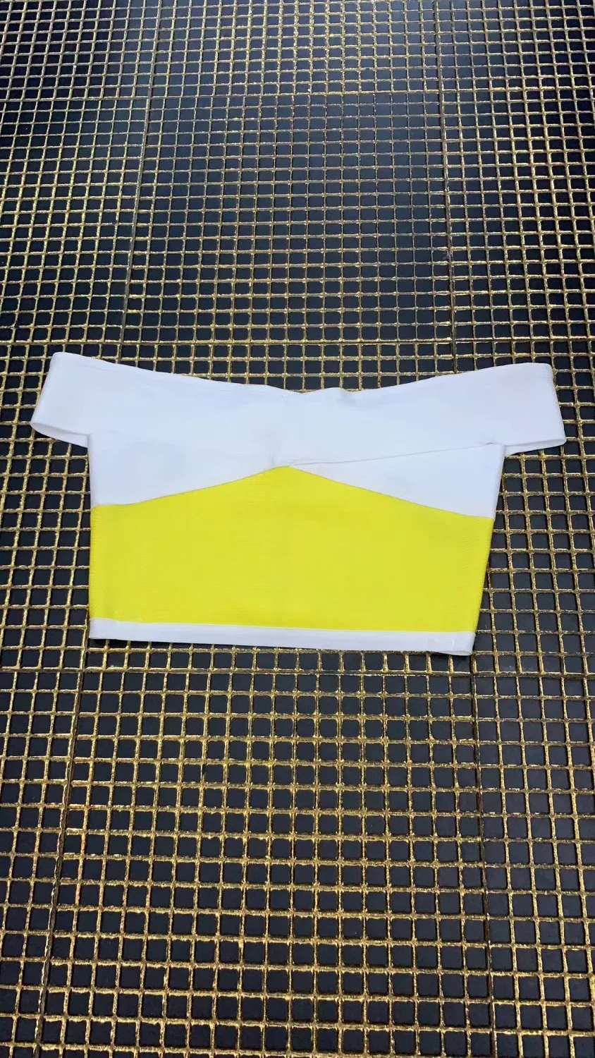 Женское платье с открытыми плечами трикотажное из 2 частей элегантное вечернее