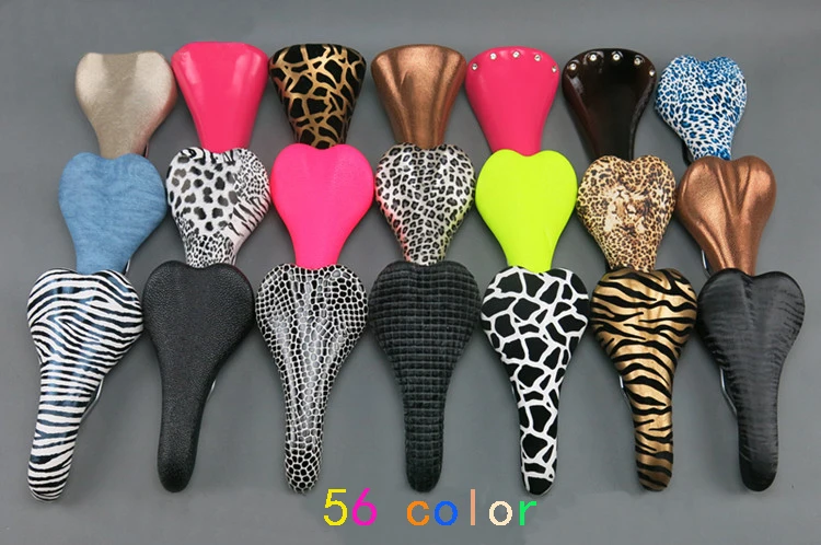 Cushion bicycle saddle zebra print seat cushion leopard print