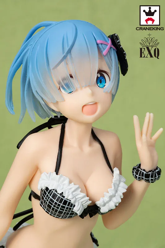 100% оригинальная коллекция Banpresto EXQ Figure Rem #2 из серии Re:ZERO начальная жизнь в другом