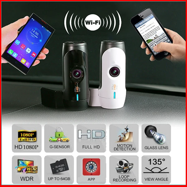 Aliexpress.com : Buy Smart Car DVR WiFi Dash Camera APP