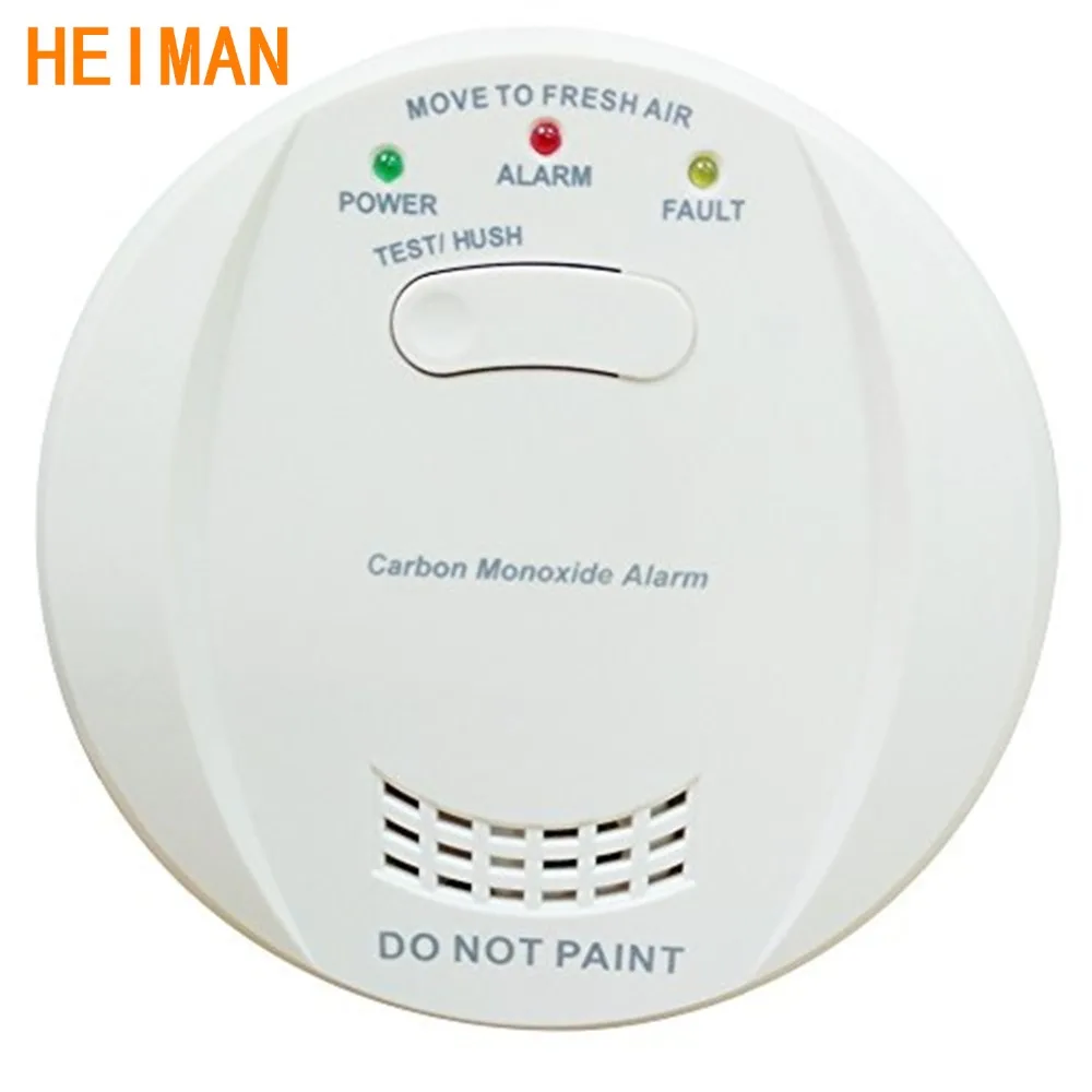 HEIMAN Independent Carbon Monoxide Detector Co Alarm with 3V battery HM