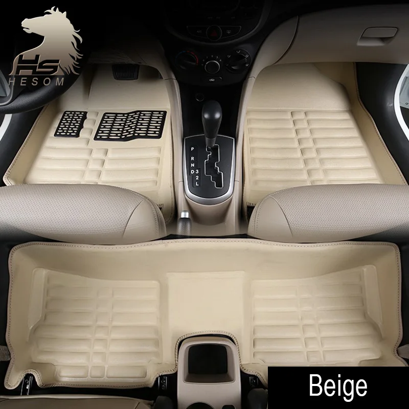 

Vtear For Creta Hyundai ix25 Car Floor Mats interior leather pad waterproof durable rugs car-styling products creta accessory