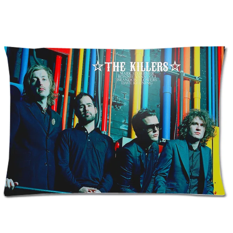 The Killers Printed Pillowcase Custom Pillow Case Cover Rectangle