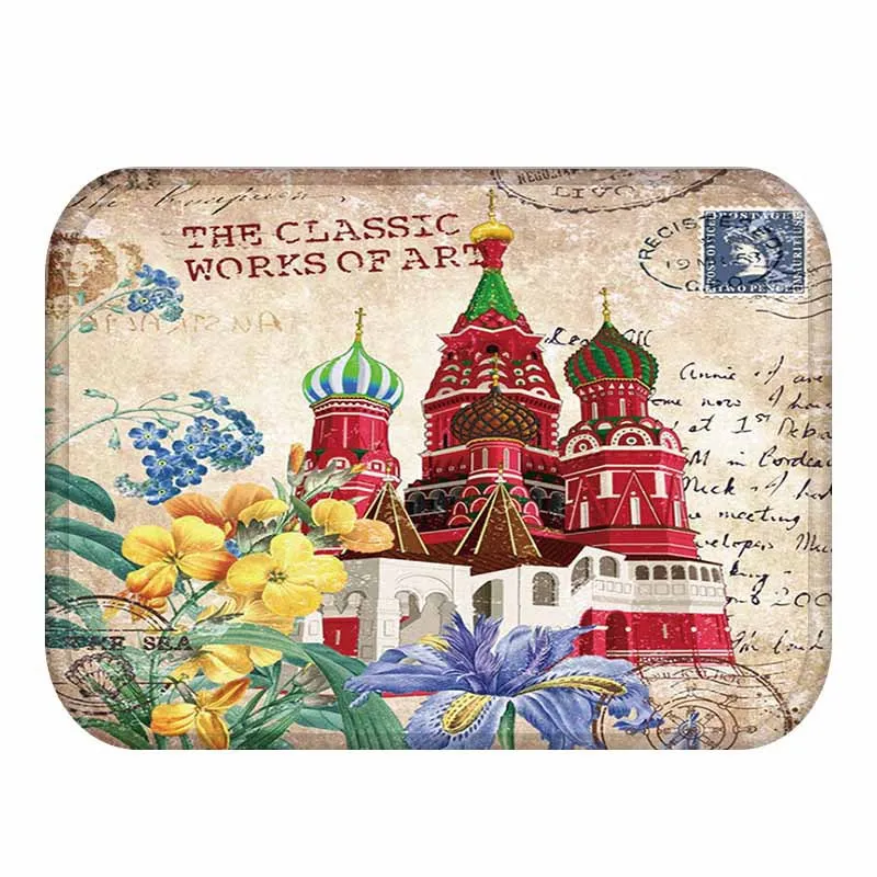 Floor Mat Carpet Doormat Polyester PVC Rectangle Tropical Plant Non-slip Decoration Bathroom Hallway Door Coffe Table Rug Floor Mat Carpet Doormat Polyester PVC Rectangle Tropical Plant Non-slip Decoration Bathroom Hallway Door Coffe Table Rug