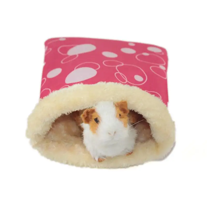 Warm Small Pet Nest Hedgehog Squirrel Hamster Bed Guinea Pig Sleeping Bag Cage
