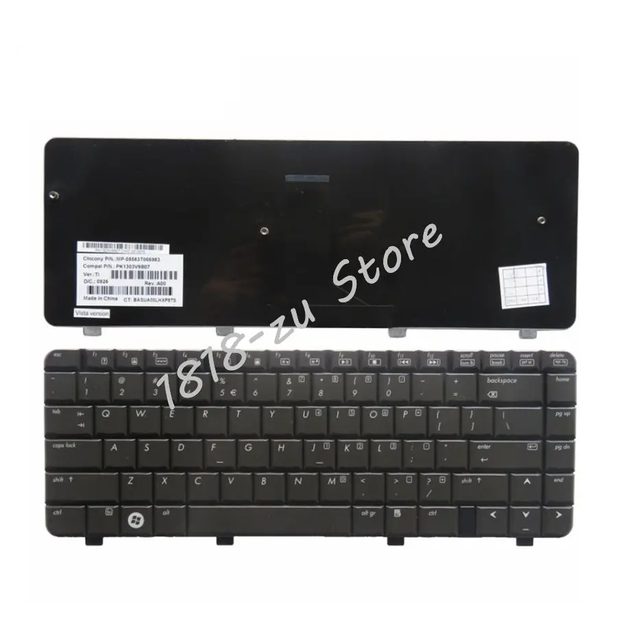 YALUZU для HP Pavilion DV4-1000 DV4-1103TX DV4-1020 1428 DV4-1100 английская клавиатура ноутбука черного или