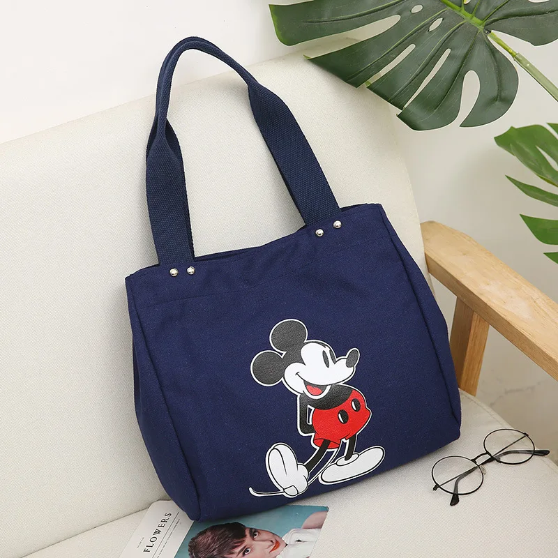 Disney мультфильм Микки Маус леди пеленки сумка на плечо девушка вместительная сумка для покупок сумка для отдыха женская подарочная сумка