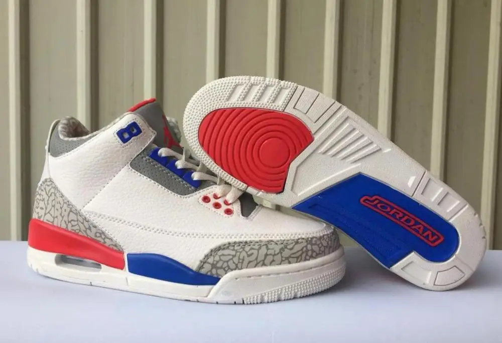 

2018 Jordan 3 Men Basketball Shoes AJ3 Sneaker Sport Shoes Comprehensive Breathable Height Increasing 41-47