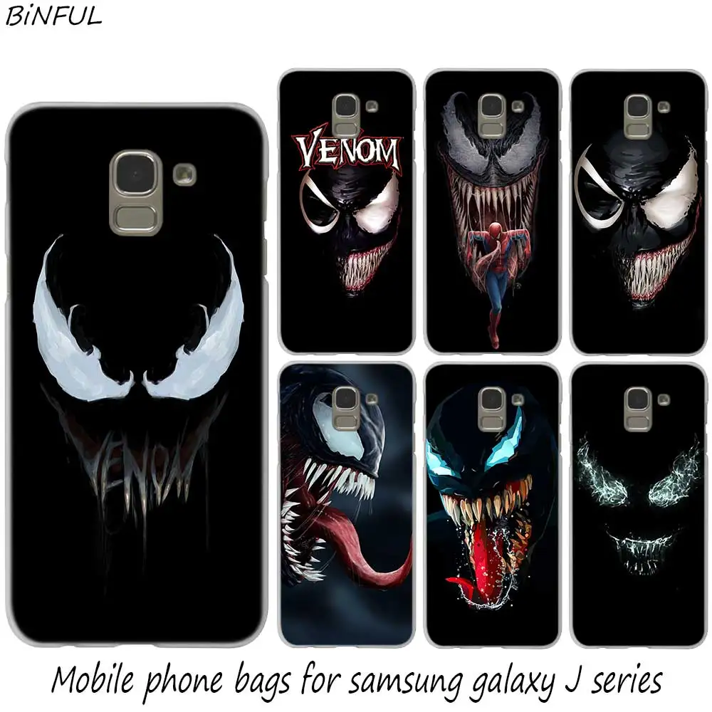 

Venom Marvel Villain Hulk Hot Fashion Hard Phone Cover Case for Samsung J2 J3 J5 J4 J6 J7 J8 2018 2016 J7 2017 EU J6 Prime Cover