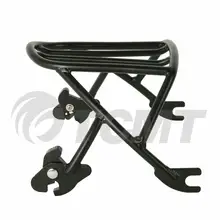 Motorcycle Black/Chrome New Solo Detachable Luggage Rack For Harley Sportster XL1200 883 72 48 04-18 53512-07A