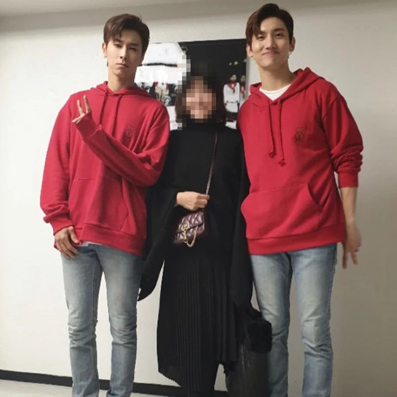 KPOP TOHOSHINKI men Hoodie sweatshirt TVXQ with CIRCLE unisex Pullover sweatshirts CONCERT WITH Men Jumper (6)